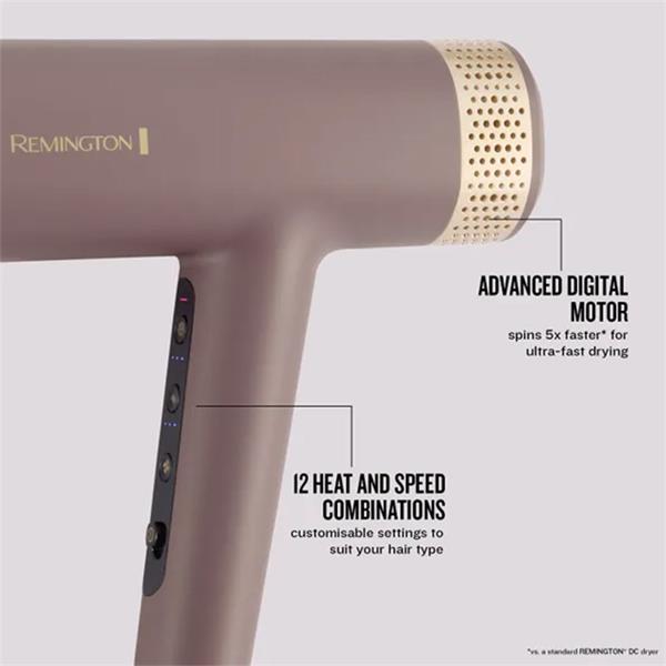 Remington AIRvive Digital Hair Dryer | Dusty Pink - EC8930U51 Redmond Electric Gorey