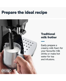 Magnifica Start Automatic Bean to Cup Coffee Machine | Grey Black