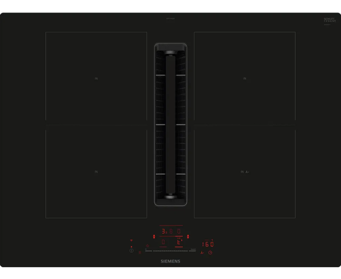 Siemens IQ500 70cm Induction Hob with Integrated Ventilation ED711HQ26E Redmond Electric Gorey