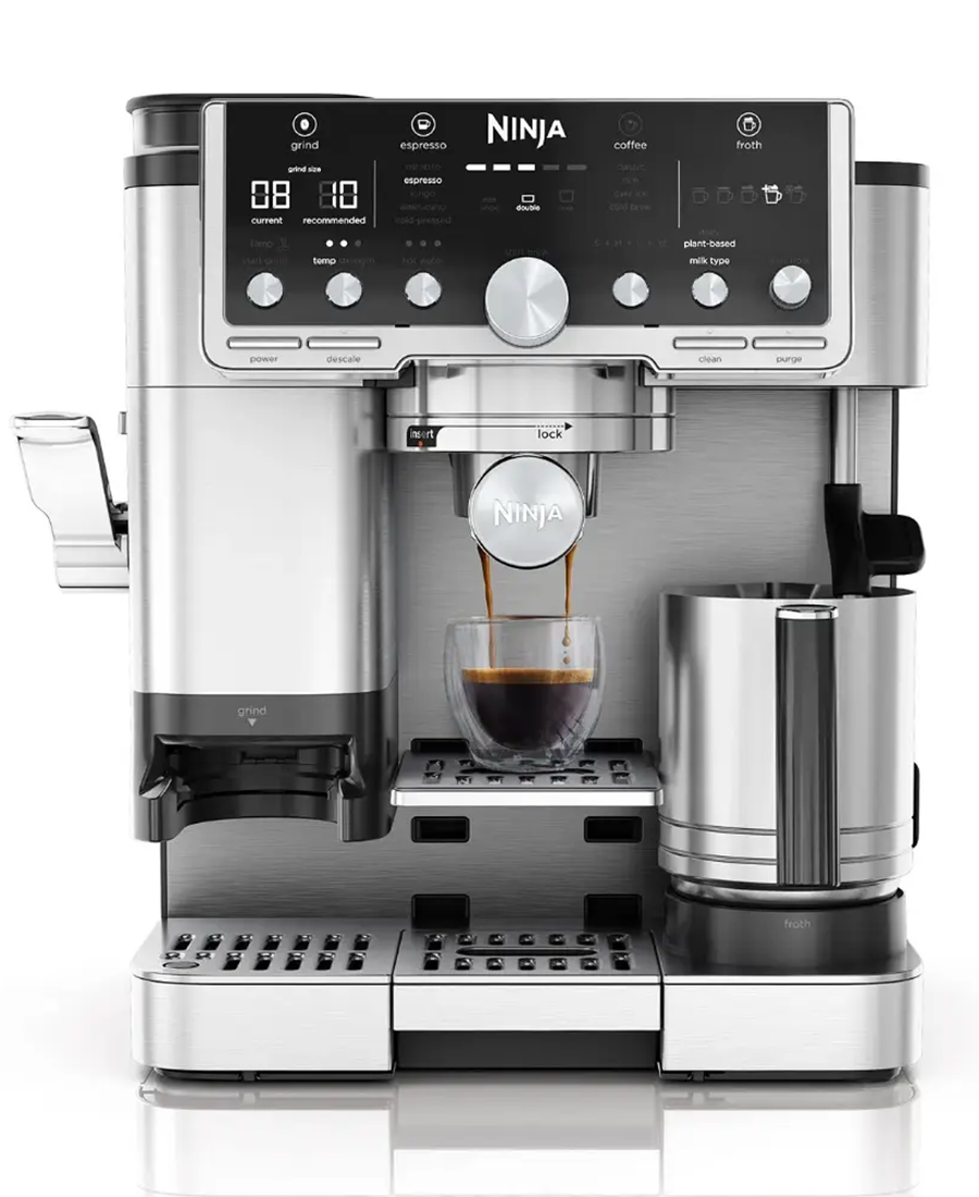 Ninja Luxe Café Pro Series Coffee Machine with Cold Brew + Dual Froth | Black & Stainless Steel Redmond Electric Gorey