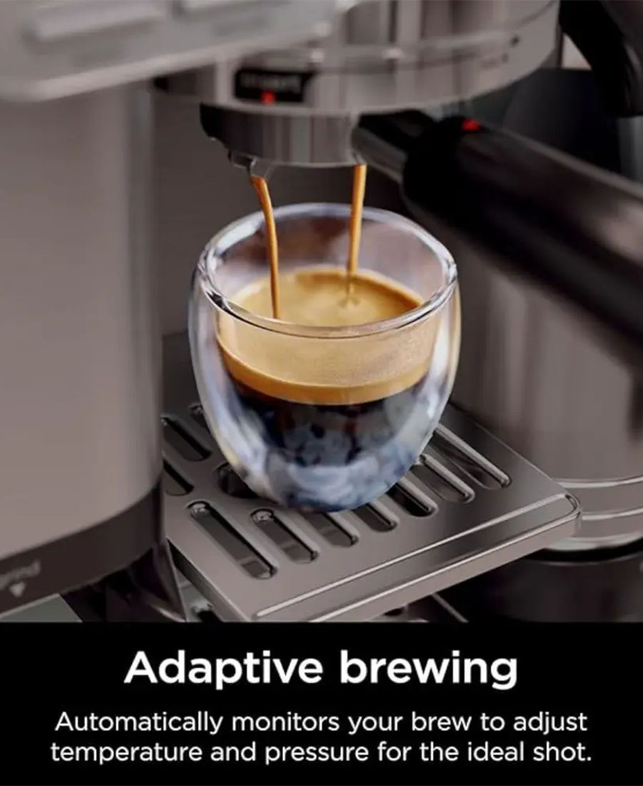 Ninja Luxe Café Pro Series Coffee Machine with Cold Brew + Dual Froth | Black & Stainless Steel Redmond Electric Gorey