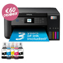 Epson EcoTank ET-2850 Multifunction Inkjet Printer | Black - C11CJ63401 Redmond Electric Gorey