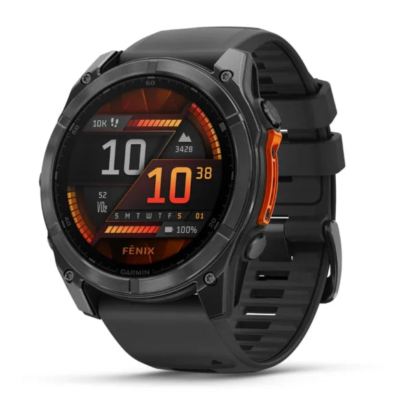 Fenix 8 51mm AMOLED Glass/SS Slate Gray Steel/Black WW - Redmond Electric
