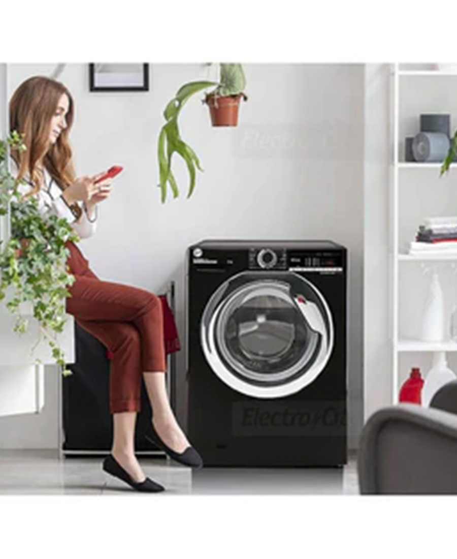 Hoover H-WASH&DRY 300+ 10kg / 6kg 1400rpm Washer Dryer | Black - H3D41065TACBE-80 Redmond Electric Gorey
