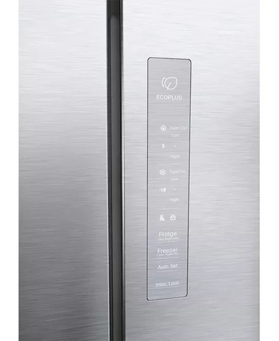 Haier Cube 83 Series 3 Multi Door Fridge Freezer | 182cm (H) | Platinum Inox HCR3818ENMM Redmond Electric Gorey
