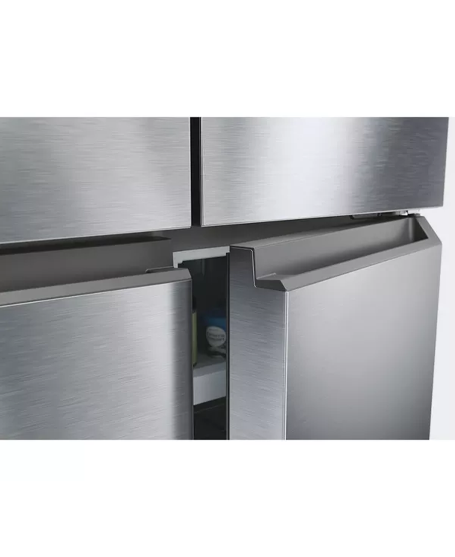 Haier Cube 83 Series 3 Multi Door Fridge Freezer | 182cm (H) | Platinum Inox HCR3818ENMM Redmond Electric Gorey