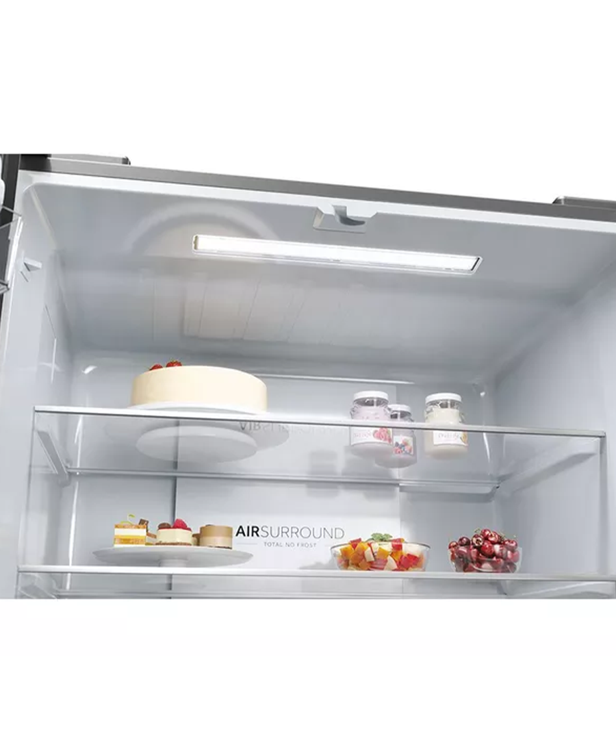 Haier Cube 83 Series 3 Multi Door Fridge Freezer | 182cm (H) | Platinum Inox HCR3818ENMM Redmond Electric Gorey
