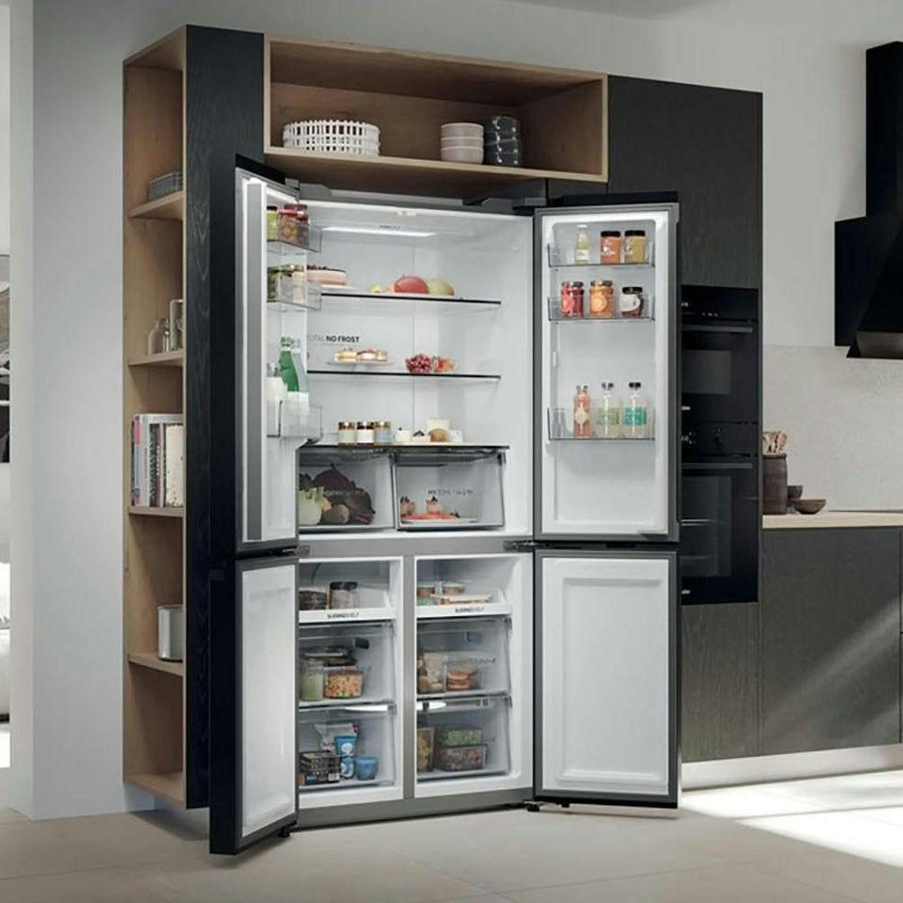 Haier Cube 90 Series 3 Multi Door Fridge Freezer | Slate Black - HCR39F19ENPT Redmond Electric