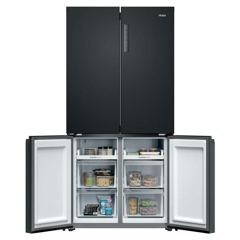 Haier Cube 90 Series 3 Multi Door Fridge Freezer | Slate Black - HCR39F19ENPT Redmond Electric