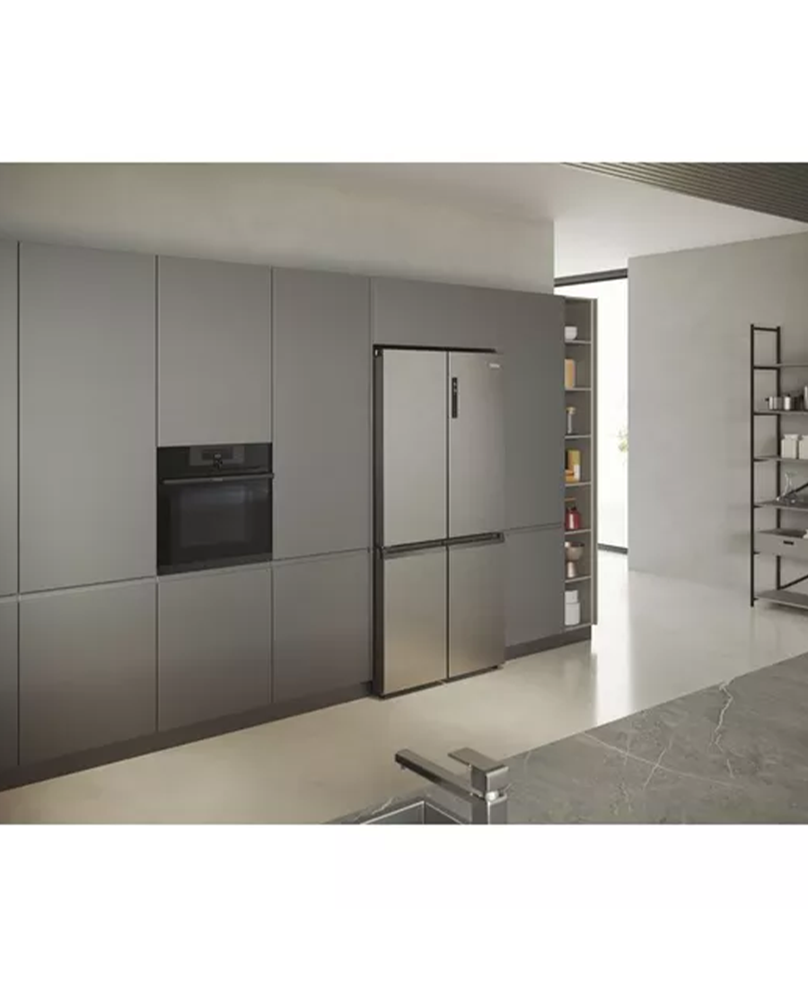 Haier Cube 90 Series 5 Multi Door Fridge Freezer | 190cm (H) | Platinum Inox HCR5919ENMP Redmond Electric Gorey