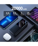 Joyroom LED Digital Display Super Fast Charging Power Bank 22.5W 20000Mah | Black HL-PB192 Redmond Electric Gorey