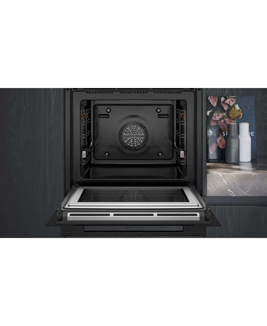 Siemens iQ700 Built In Single Oven with Microwave HM778GMB1B Redmond Electric Gorey