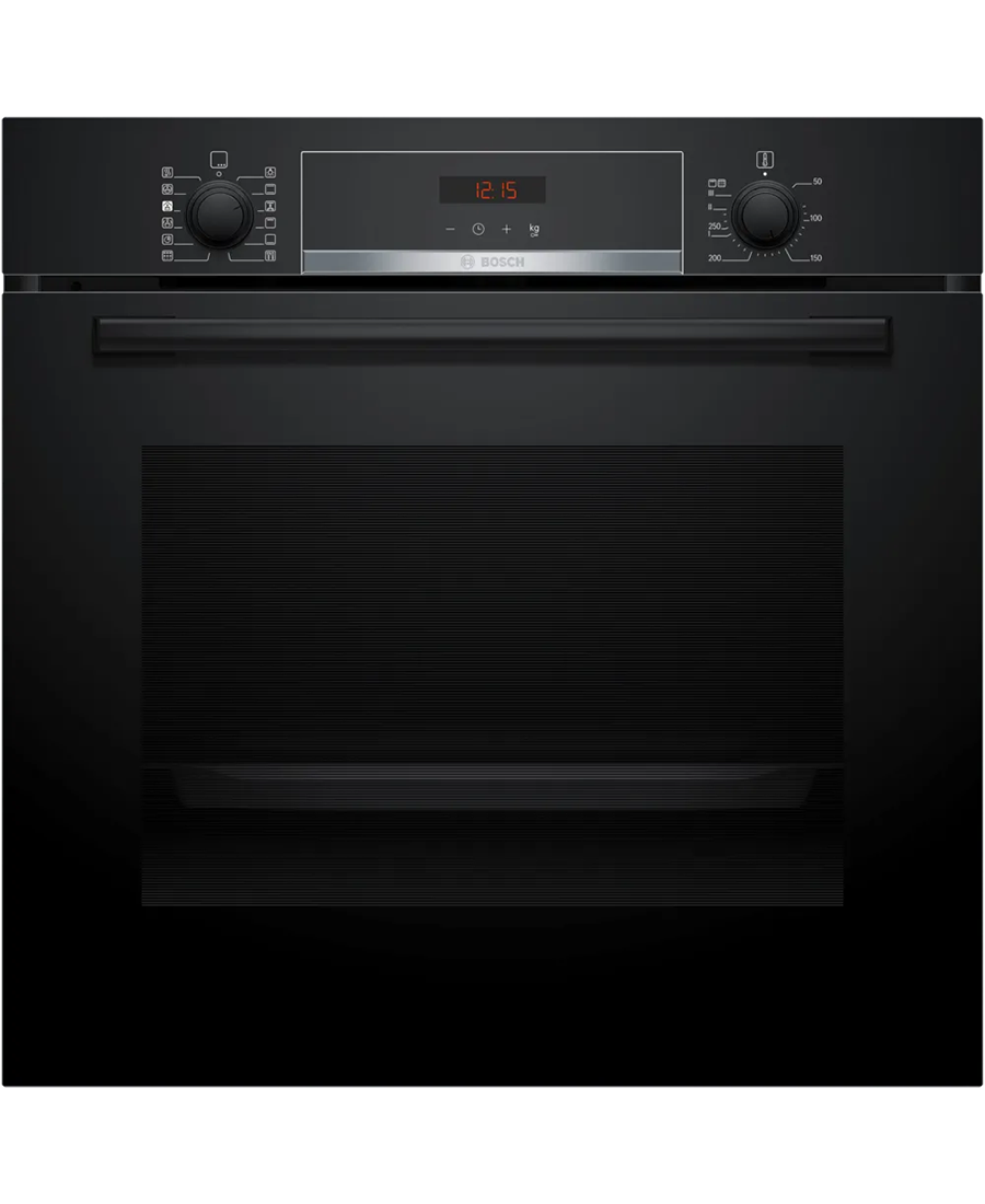 Bosch Series 4 Built-In Single Oven with Added Steam | Black - HQA574BB3B Redmond Electric Gorey