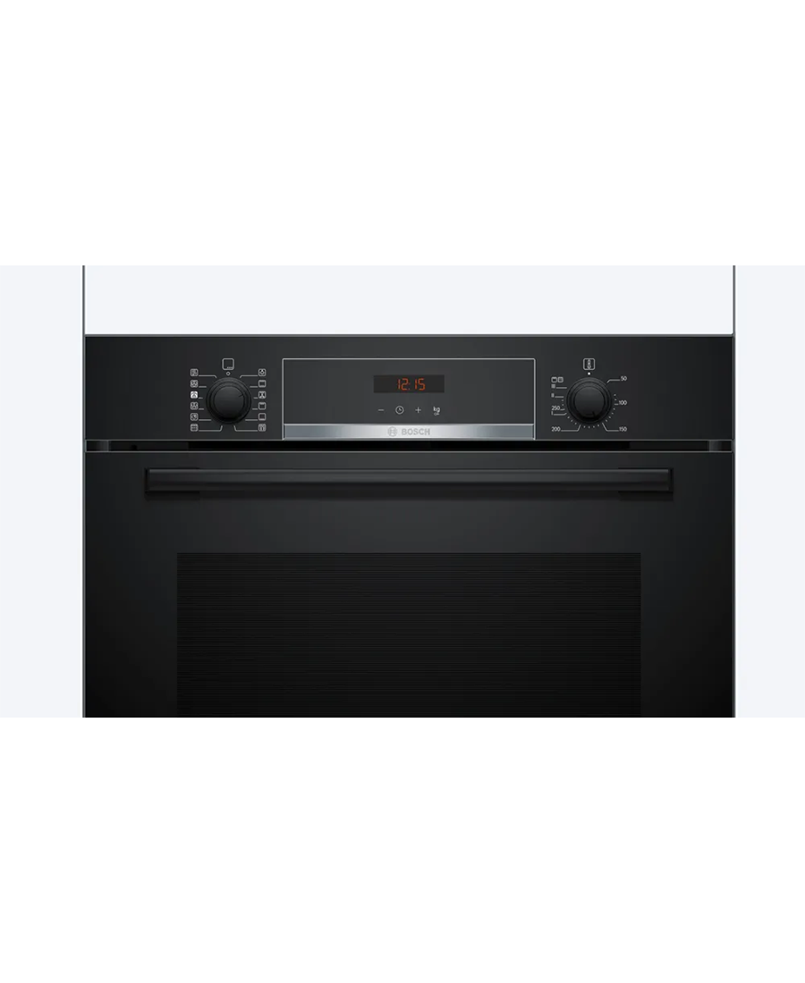 Bosch Series 4 Built-In Single Oven with Added Steam | Black - HQA574BB3B Redmond Electric Gorey