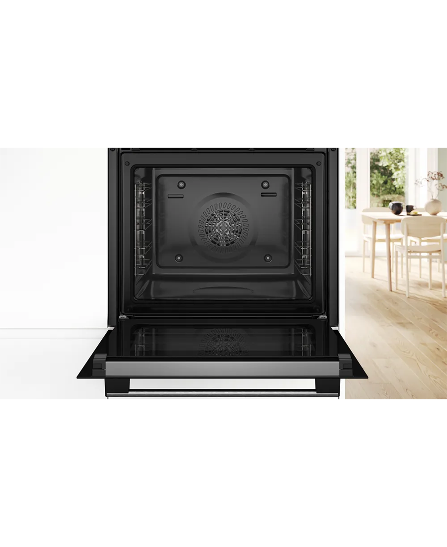 Bosch Series 4 Built-In Single Oven with Added Steam | Stainless Steel - HQA574BS3B Redmond Electric Gorey