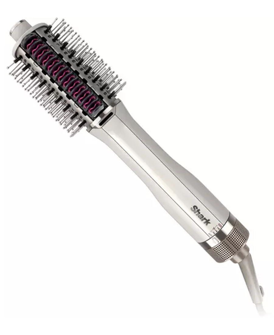 Curling iron brush clearance target