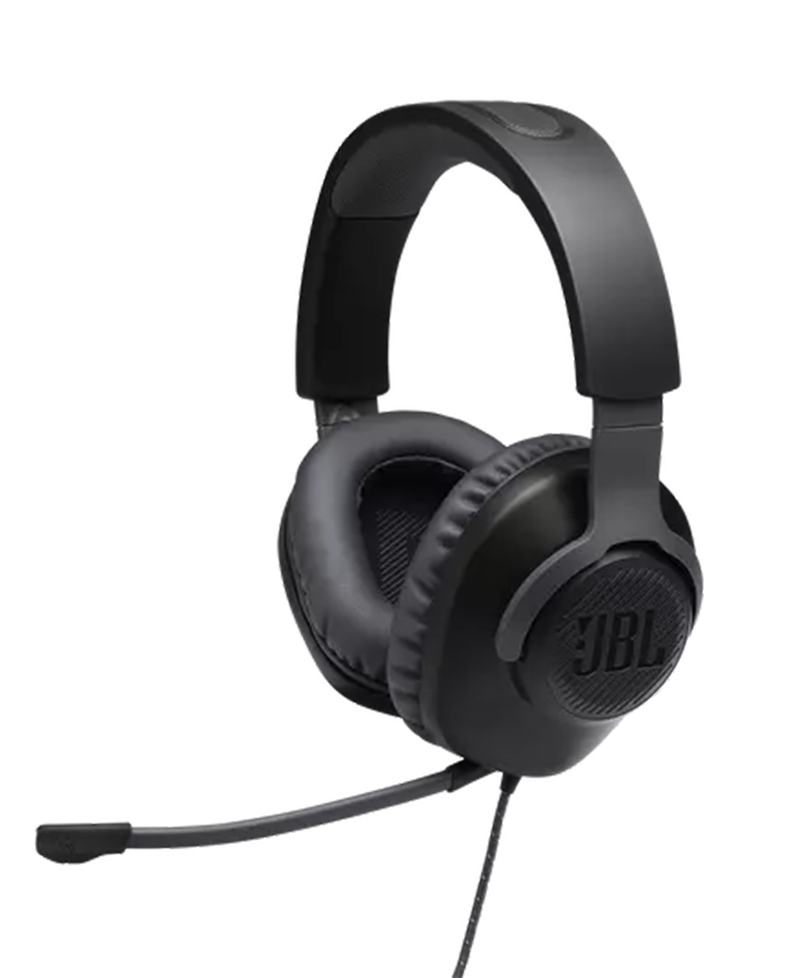 JBL Quantum 100 Wired Over-Ear Gaming Headset with Flip-Up Mic | Black Redmond Electric Gorey BLQUANTUM100BLK