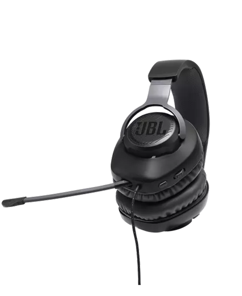 JBL Quantum 100 Wired Over-Ear Gaming Headset with Flip-Up Mic | Black Redmond Electric Gorey BLQUANTUM100BLK