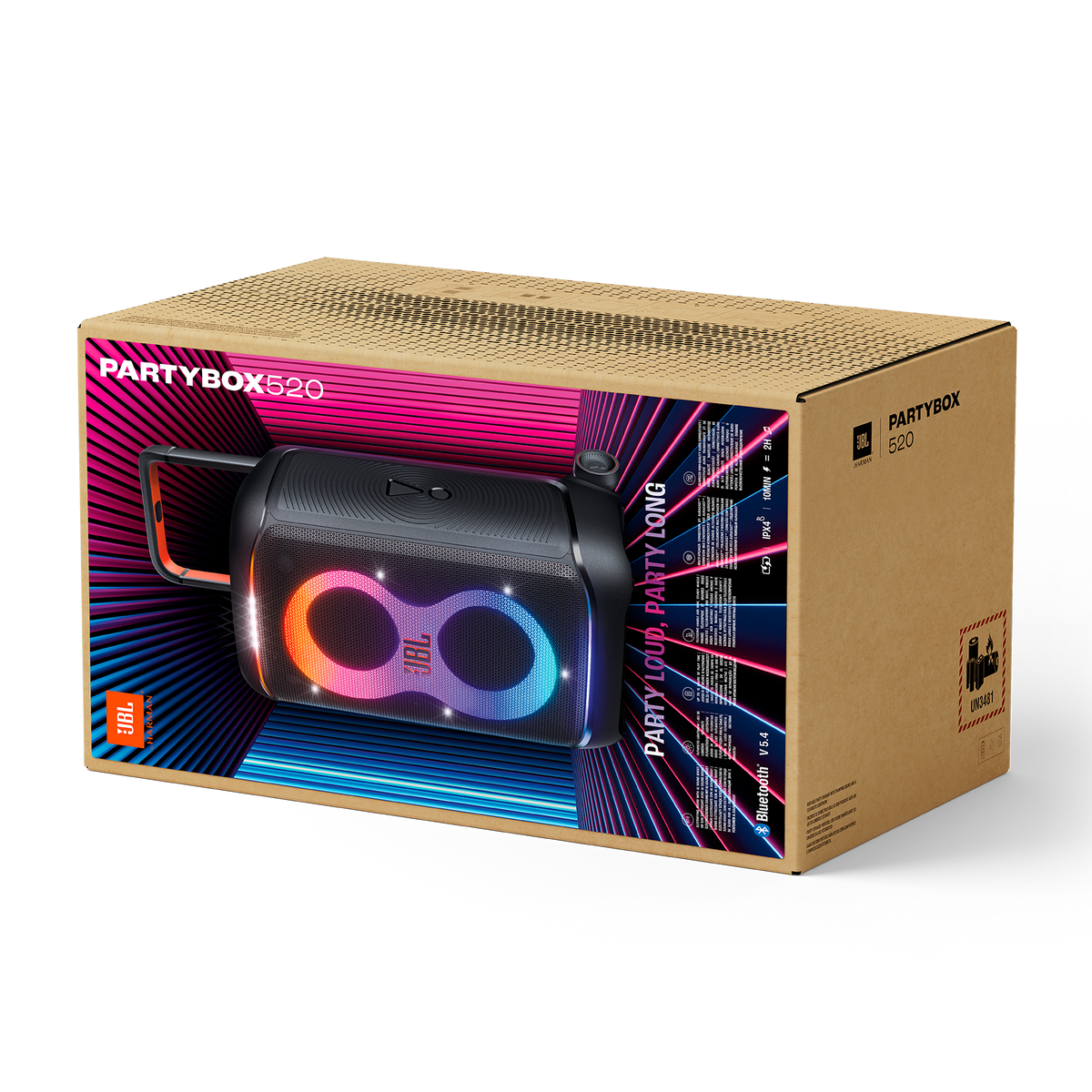 JBL PartyBox 520 Party Speaker JBLPARTYBOX520EU