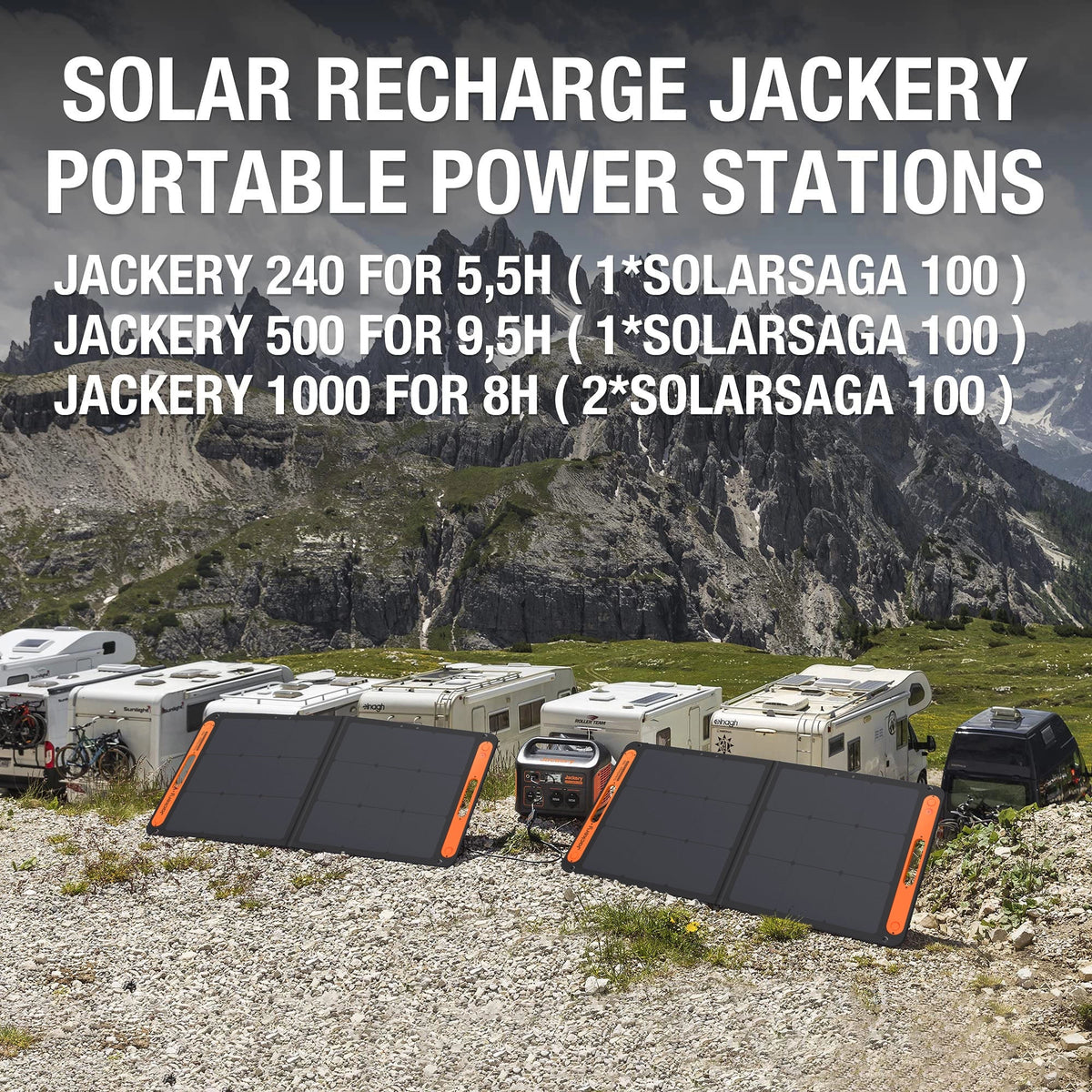 SolarSaga 100W Solar Panel | 263-21-0002-000059