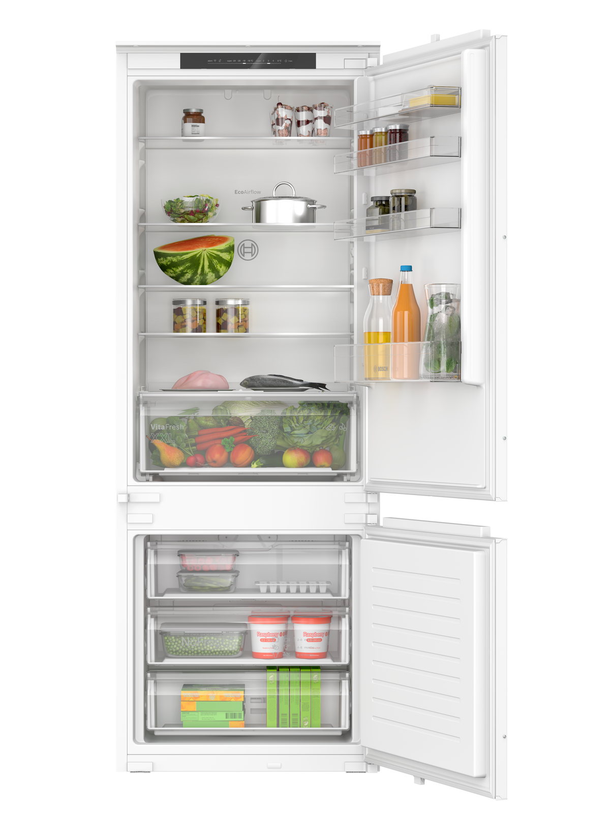 Series 2 383L Built-In Frost Free Fridge Freezer