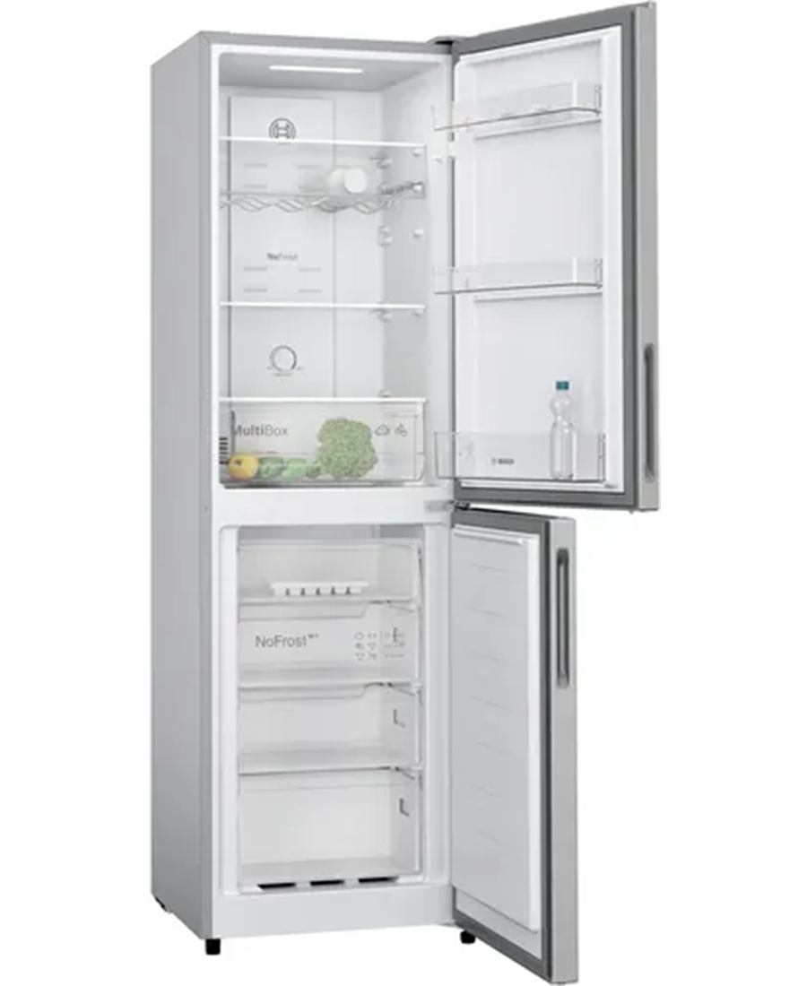 Bosch Series 2 Freestanding Fridge Freezer | 183 (H) Stainless Steel KGN27NLEAG Redmond Electric Gorey