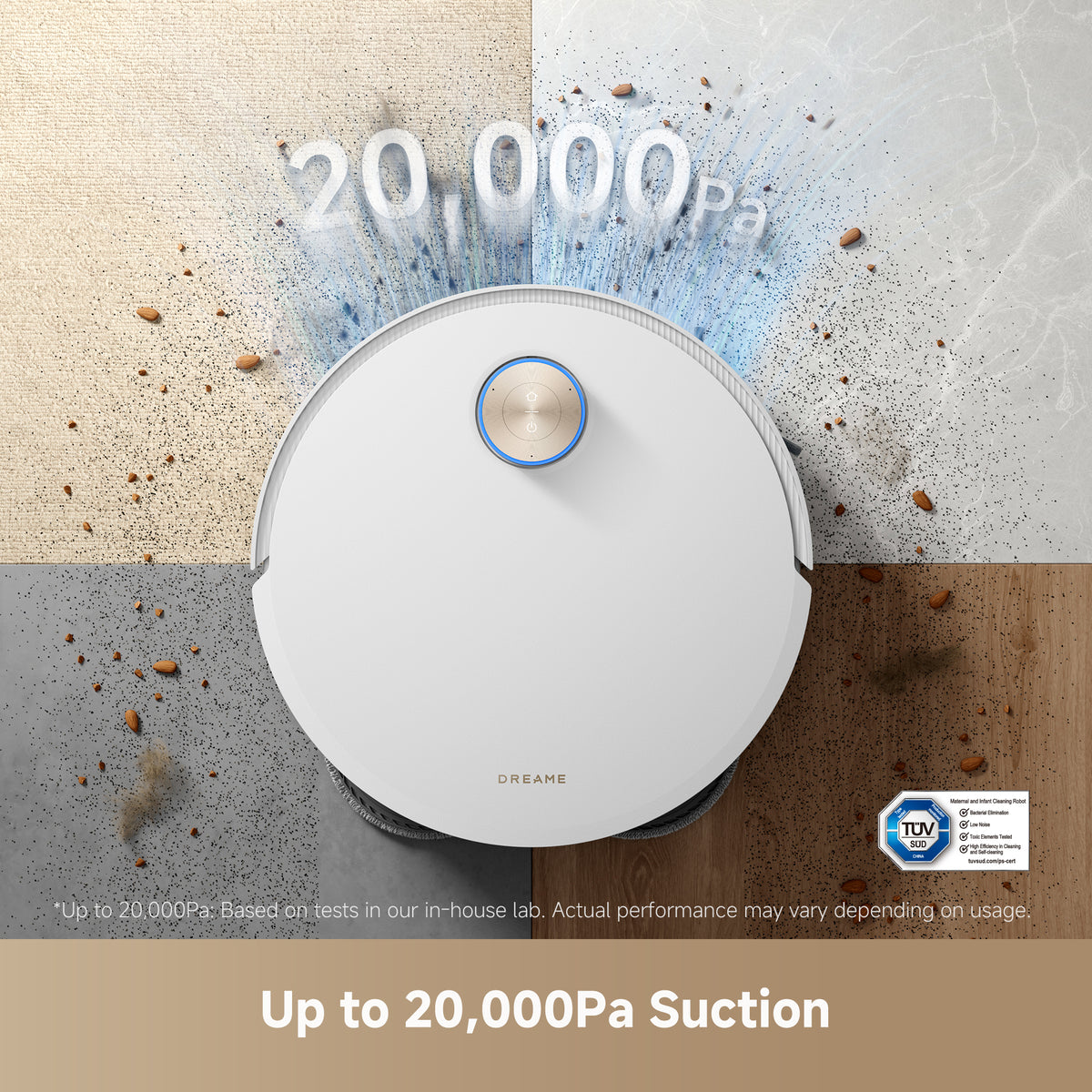 X50 Ultra Complete Robot Vacuum Cleaner & Mop | White