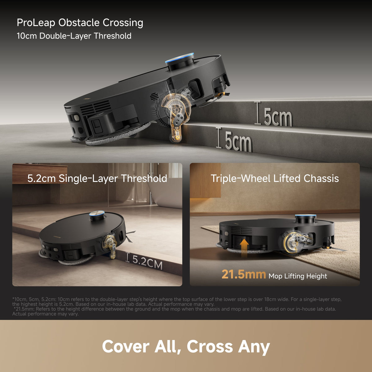X60 Pro Ultra Complete Robot Vacuum Cleaner and Mop | Black