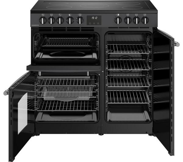 Farmhouse 90cm Electric Ceramic Range Cooker Anthracite | 444411816