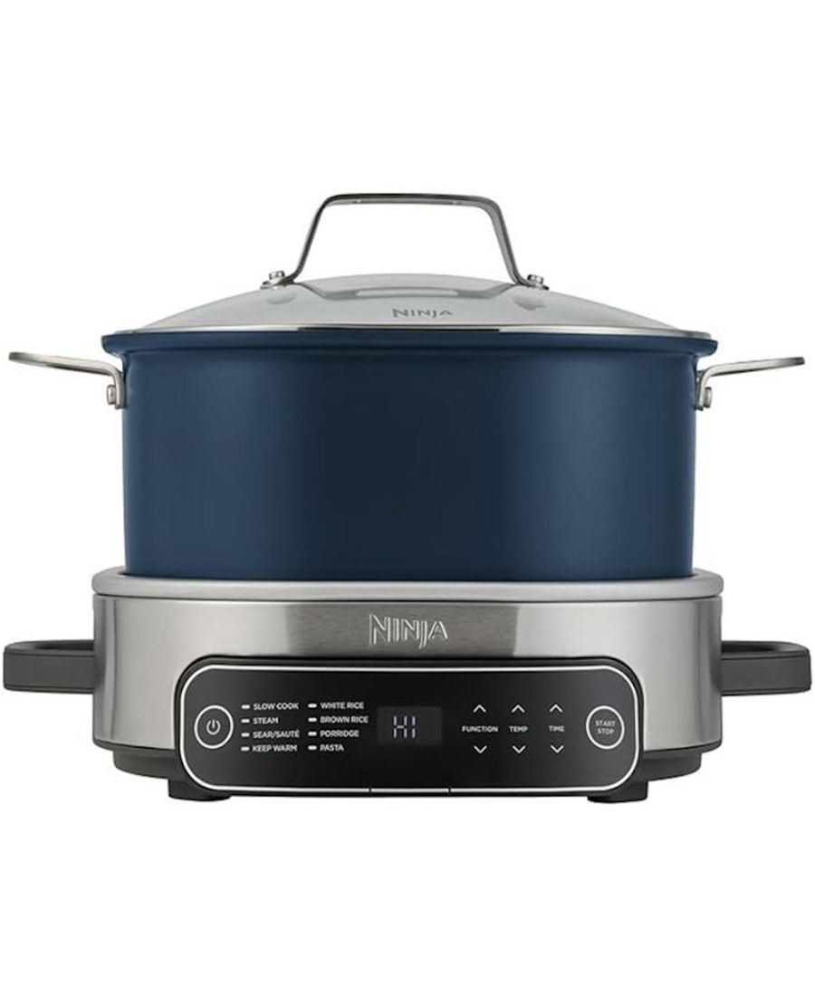 Ninja Foodi 8-Mode 6L PossibleCooker Rice & Slow Cooker | Midnight Blue Redmond Electric Gorey - MC1101UK