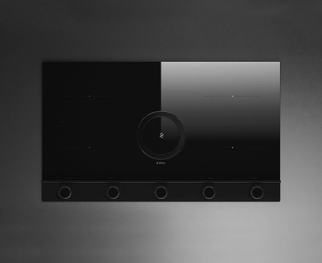 Elica 90cm NikolaTesla Unplugged Duct Out Induction Hob (Black) NIKOUNPLUGDUCTBL90 Redmond Electric Gorey