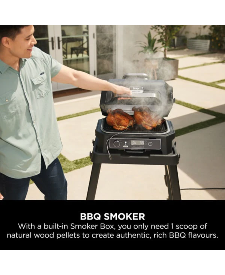 Ninja Woodfire Pro XL Electric BBQ Grill & Smoker - OG850UK Redmond Electric Gorey