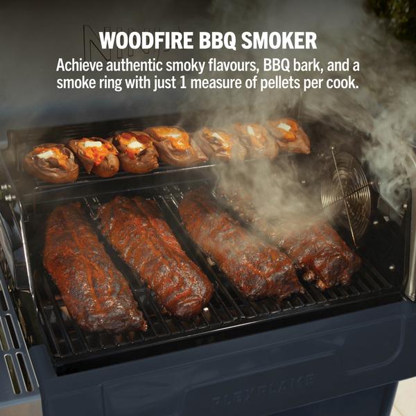 Ninja FlexFlame Outdoor Cooking System 5-in-1 Grill & Smoker | Blue - PG301UKBL Redmond Electric Gorey