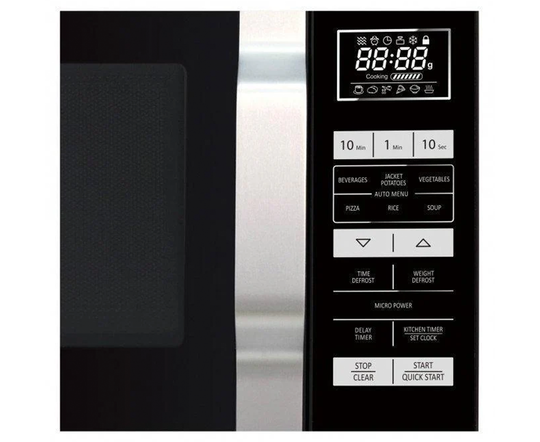 Sharp 23L 900W Solo Flat Tray Microwave | Silver - R360SLM Redmond Electric Gorey