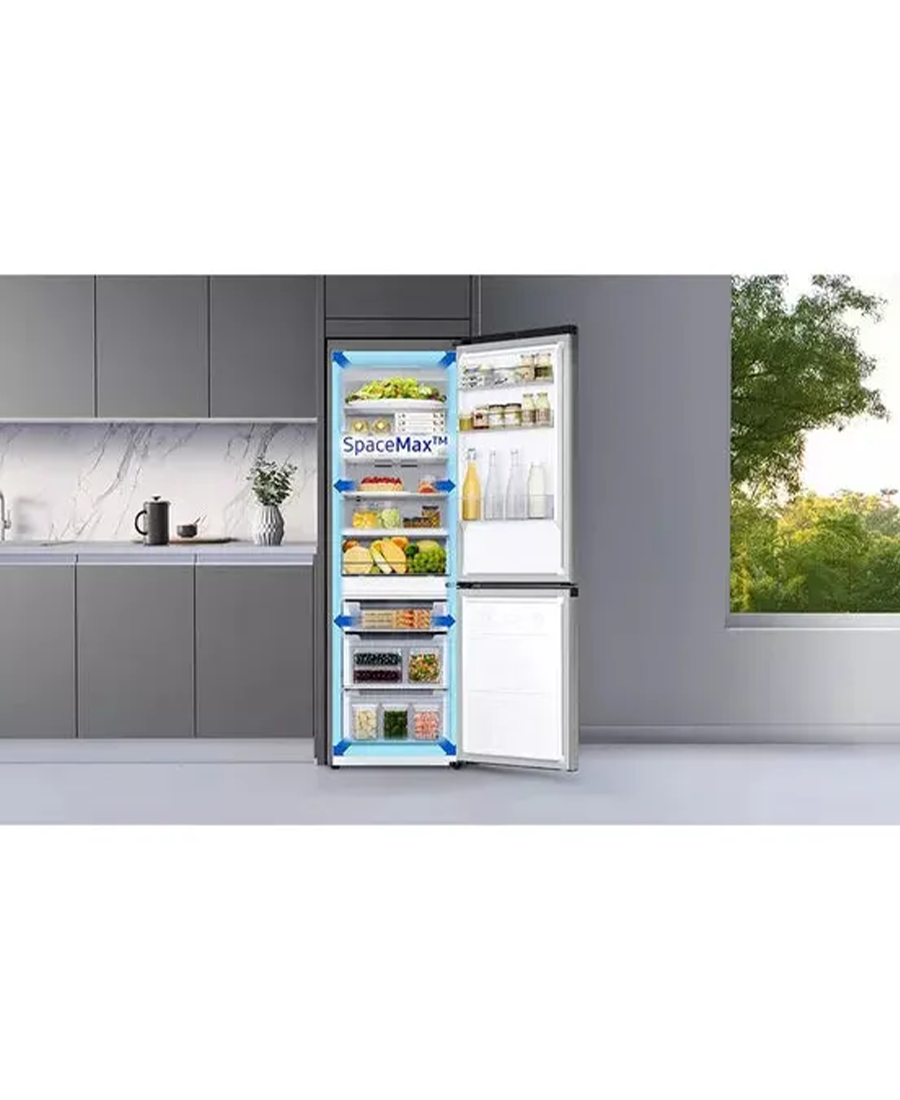 Samsung SpaceMax 70/30 No Frost Fridge Freezer Gloss Silver Redmond Electric Gorey