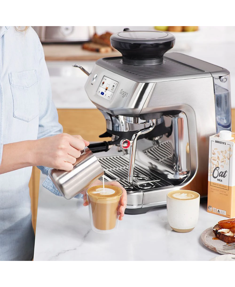 Sage The Barista Touch Impress Automatic Coffee Machine | Brushed Stainless Steel SES881BSS4GUK1 Redmond Electric Gorey