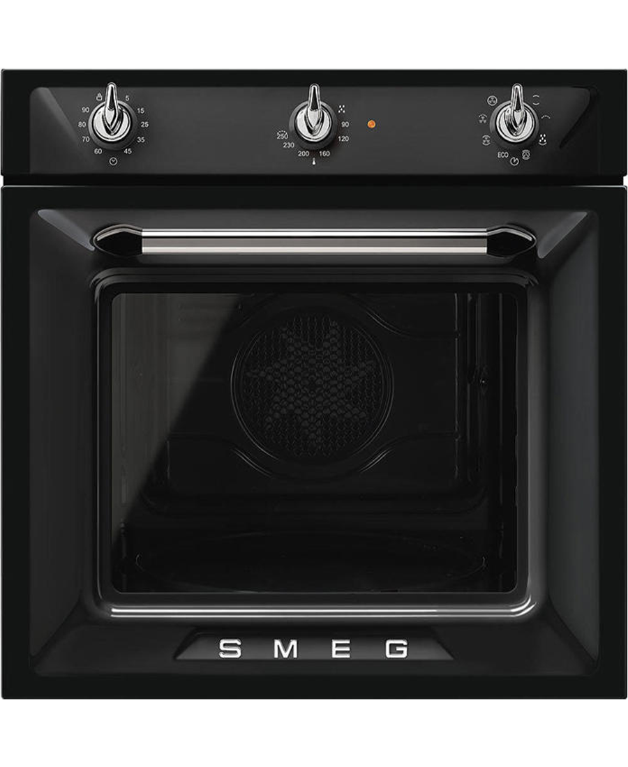 Smeg 60cm Victoria Multifunction Single Oven SF6905N1 Black Redmond Electric Gorey