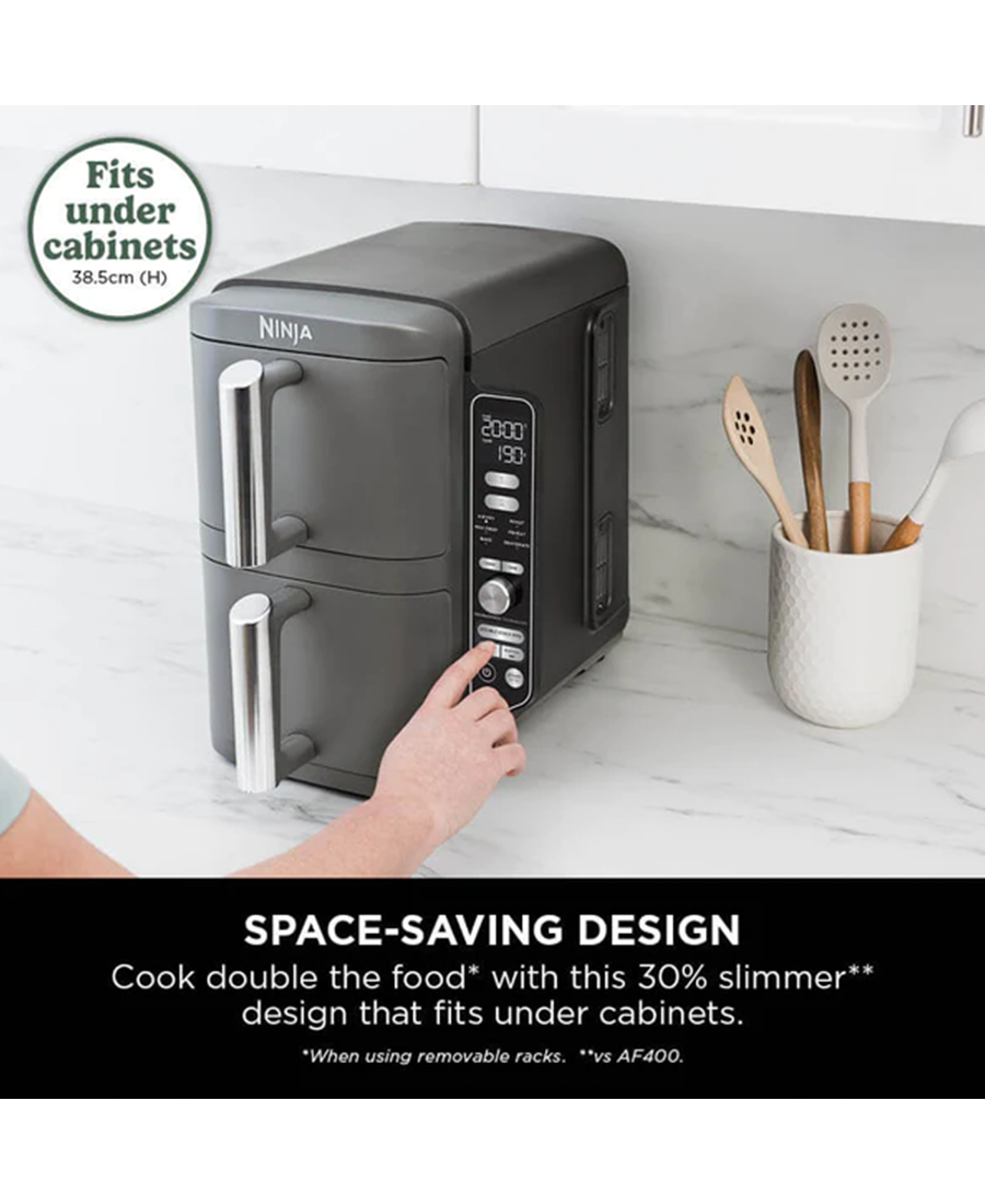 Ninja Double Stack XL 2 Drawer 9.5L Air Fryer SL400UK Redmond Electric Gorey
