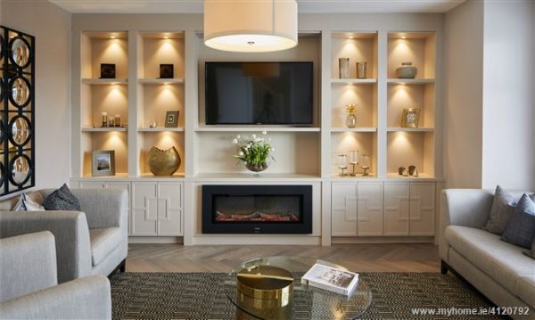 SP16 2kW Optiflame Wall-Mounted Electric Fire