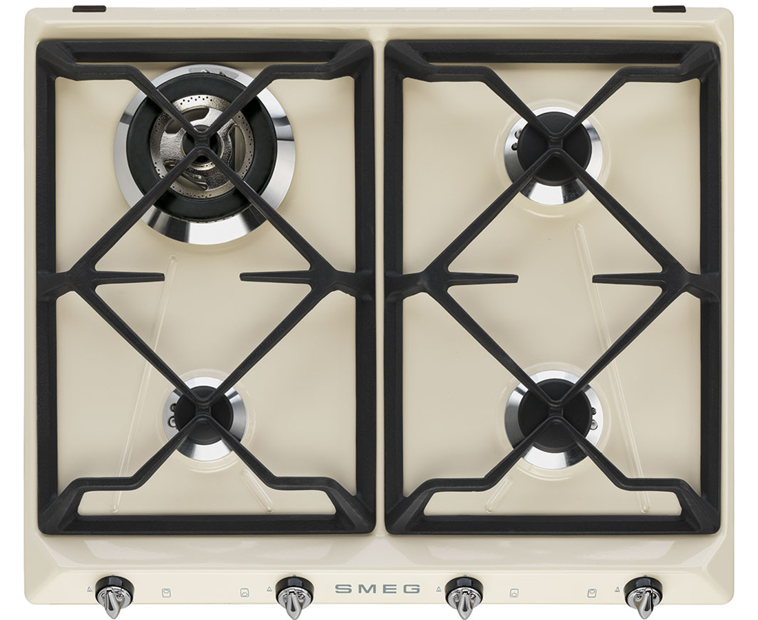 Smeg 60cm Built-in Gas Hob SR964PGH Cream Redmond Electric Gorey