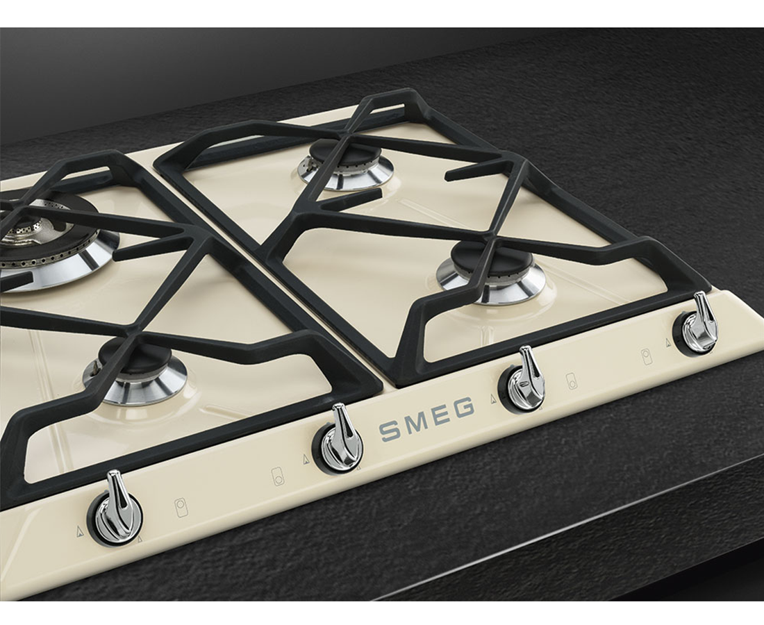 Smeg 60cm Built-in Gas Hob SR964PGH Cream Redmond Electric Gorey