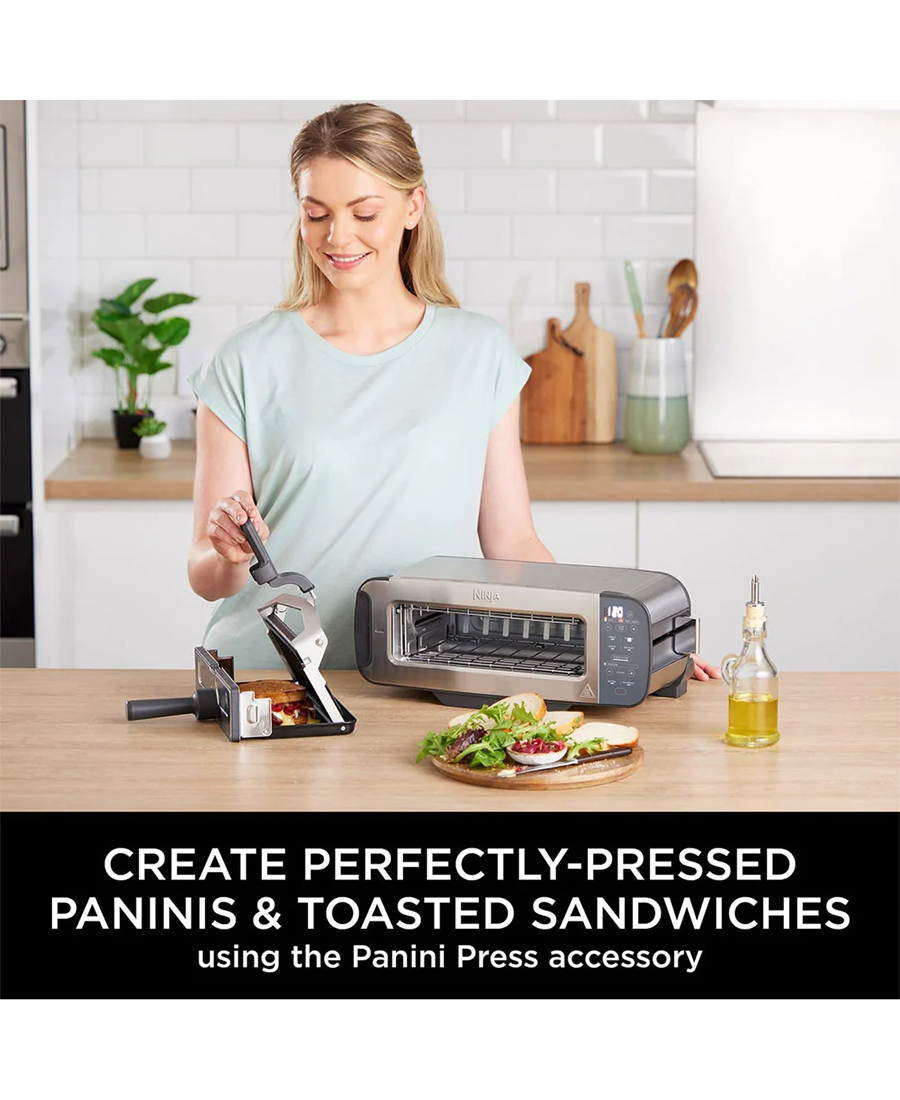 Ninja Foodi 3-in-1 Toaster, Grill & Panini Press | Stainless Steel ST202UK Redmond Electric Gorey
