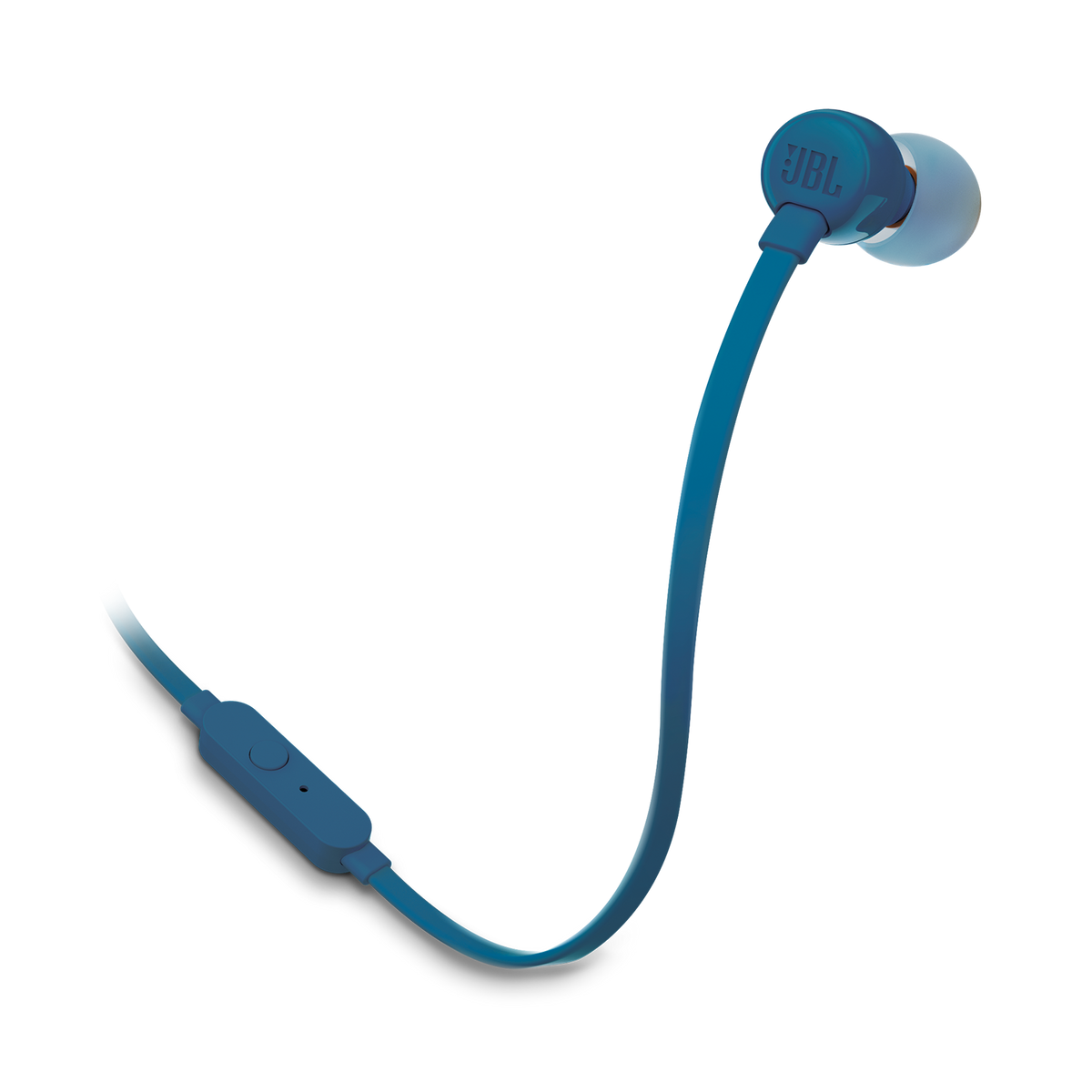 JBL T110 Wired Earbuds Blue product image