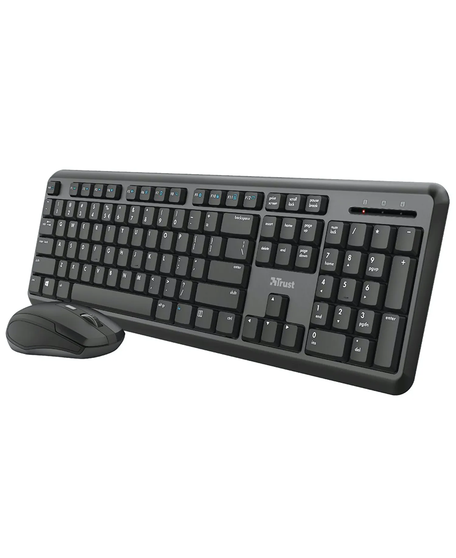 Trust ODY Wireless Silent Keyboard/Mouse Set | T24153 Redmond Electric Gorey