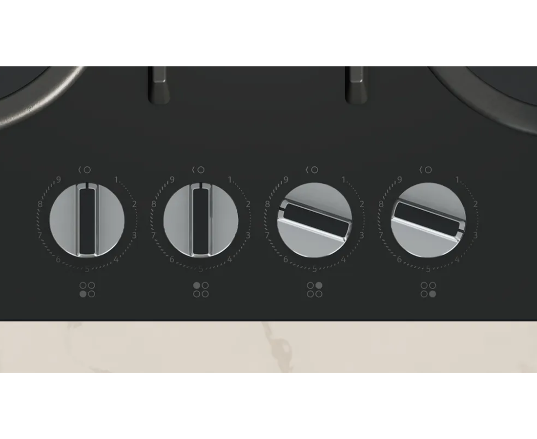 Neff N 70, 60cm Built-In Gas Hob with FlameSelect | Tempered glass, Black - T26PIP4S0 Redmond Electric Gorey