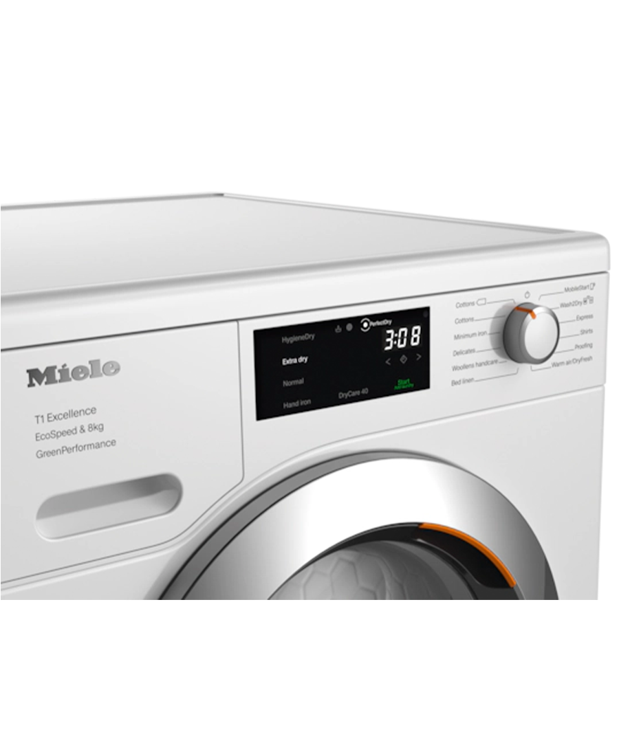 Miele 8kg EcoSpeed A+++ Heat Pump Tumble Dryer TEF765WP Redmond Electric Gorey