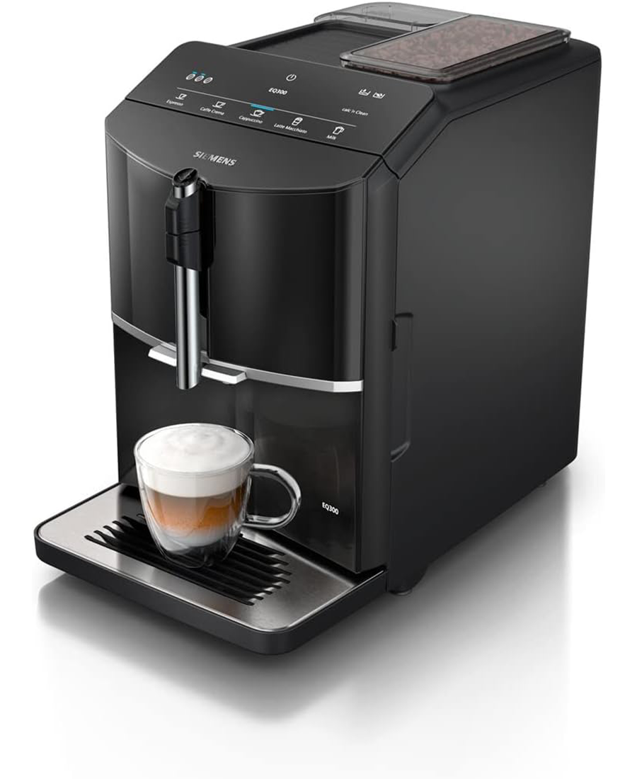 Siemens EQ300 Fully Automatic Coffee Machine | Piano Black TF301G19 Redmond Electric Gorey