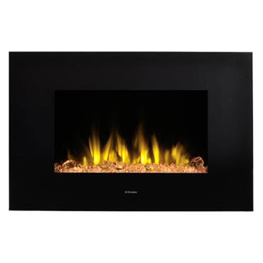 Toluca Deluxe Optiflame Wall Mounted Electric Fire