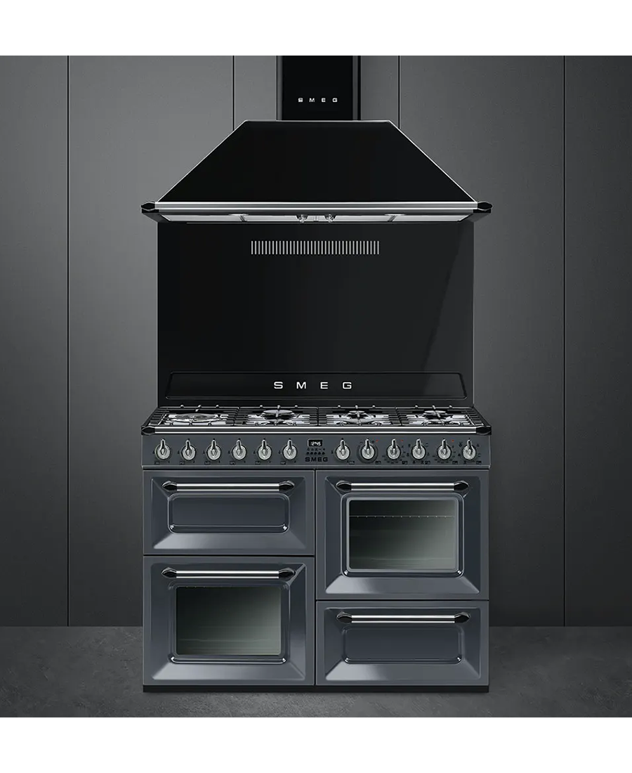 Smeg 110cm Traditional Dual Fuel Range Cooker | Slate Grey TR4110GR Redmond Electric Gorey
