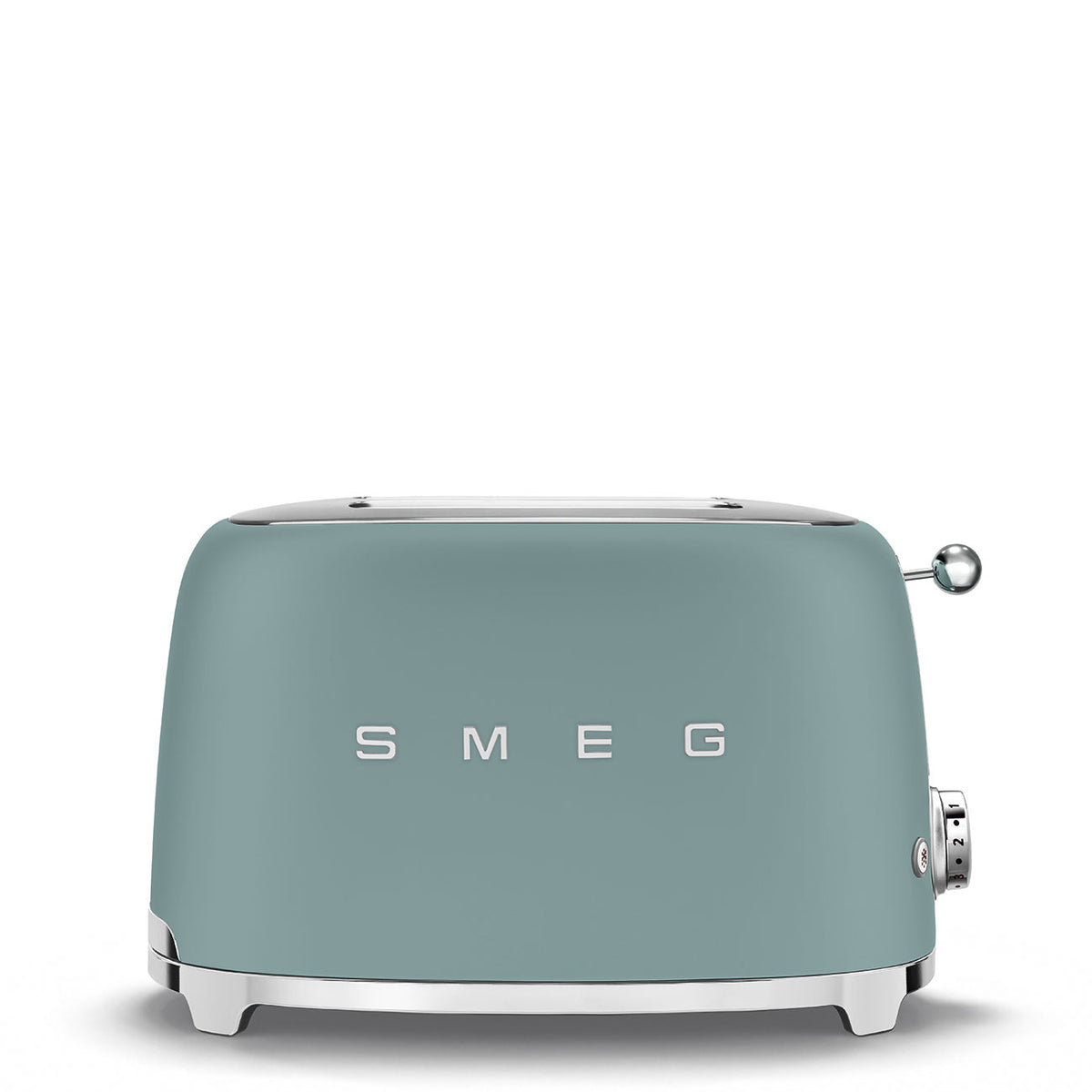 Smeg 50's Style 2-Slice Toaster Matte Emerald Green TSF01EGMUK